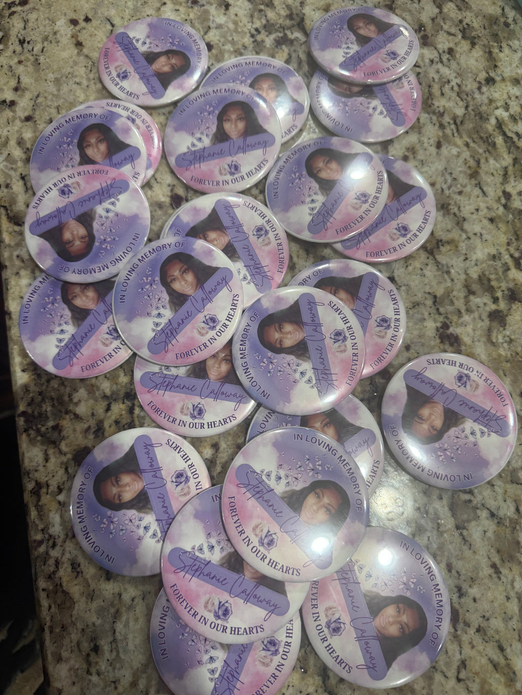 3” Buttons