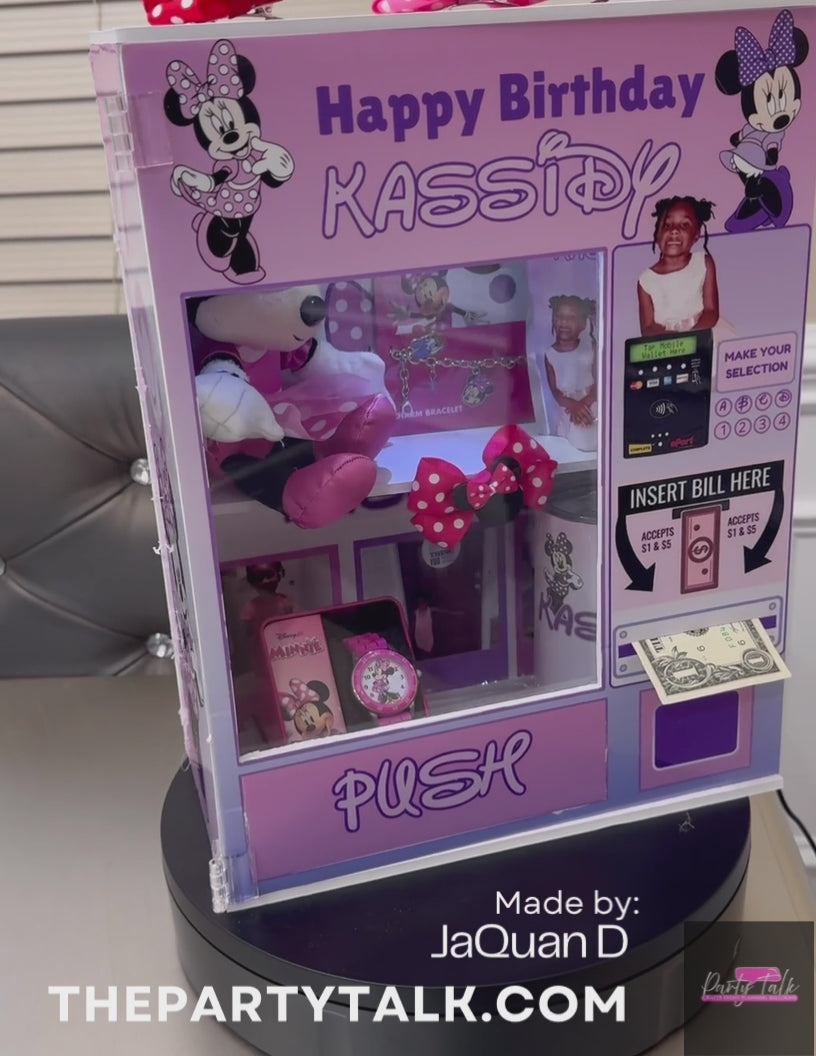Custom Gift Box “Vending Machine”